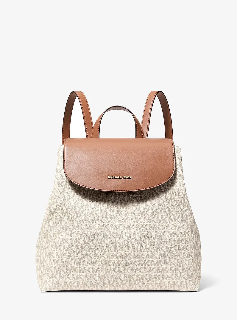 Maya Medium Signature Logo Backpack - 1