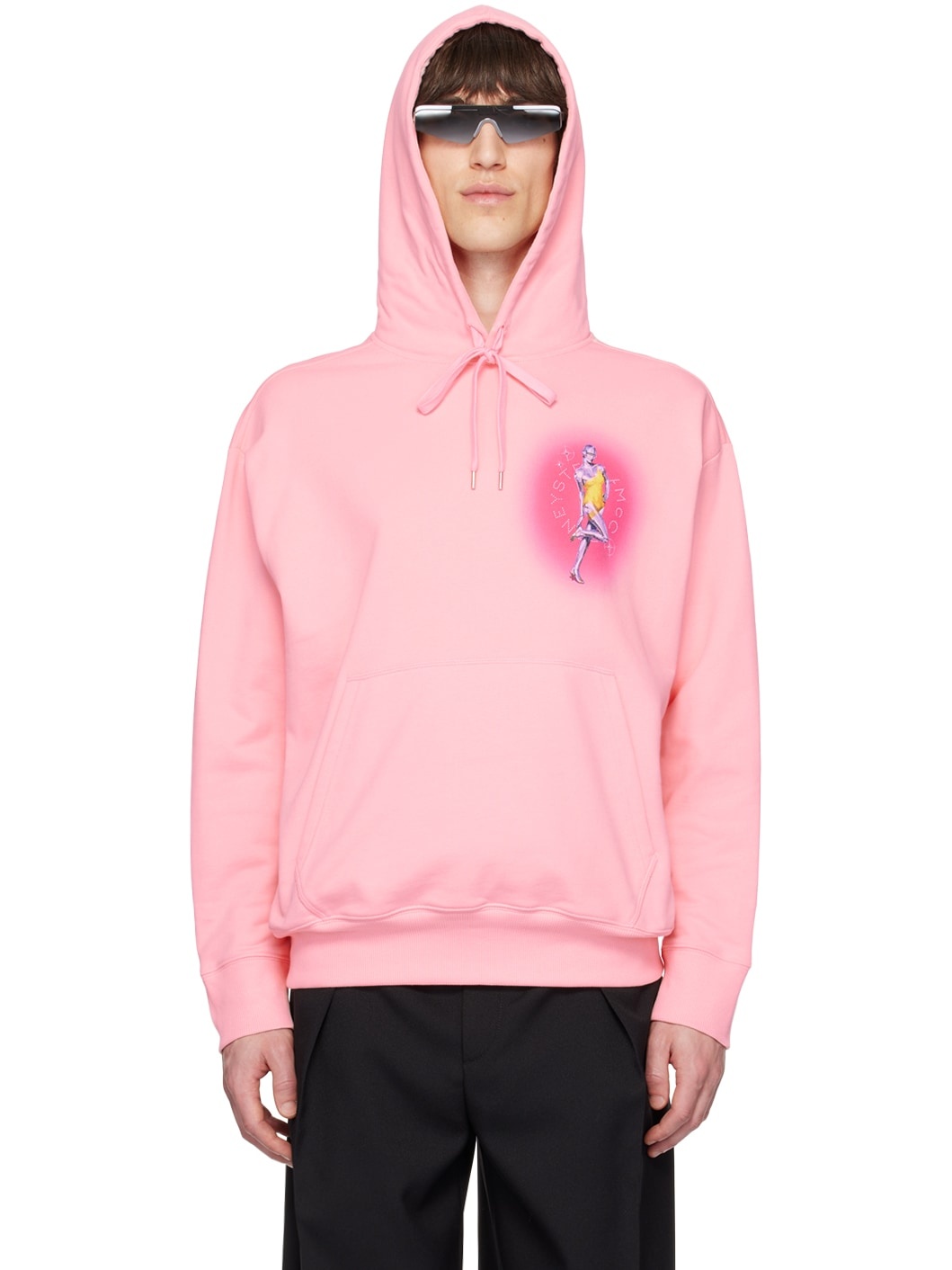 Pink Sexy Robot Hoodie - 1