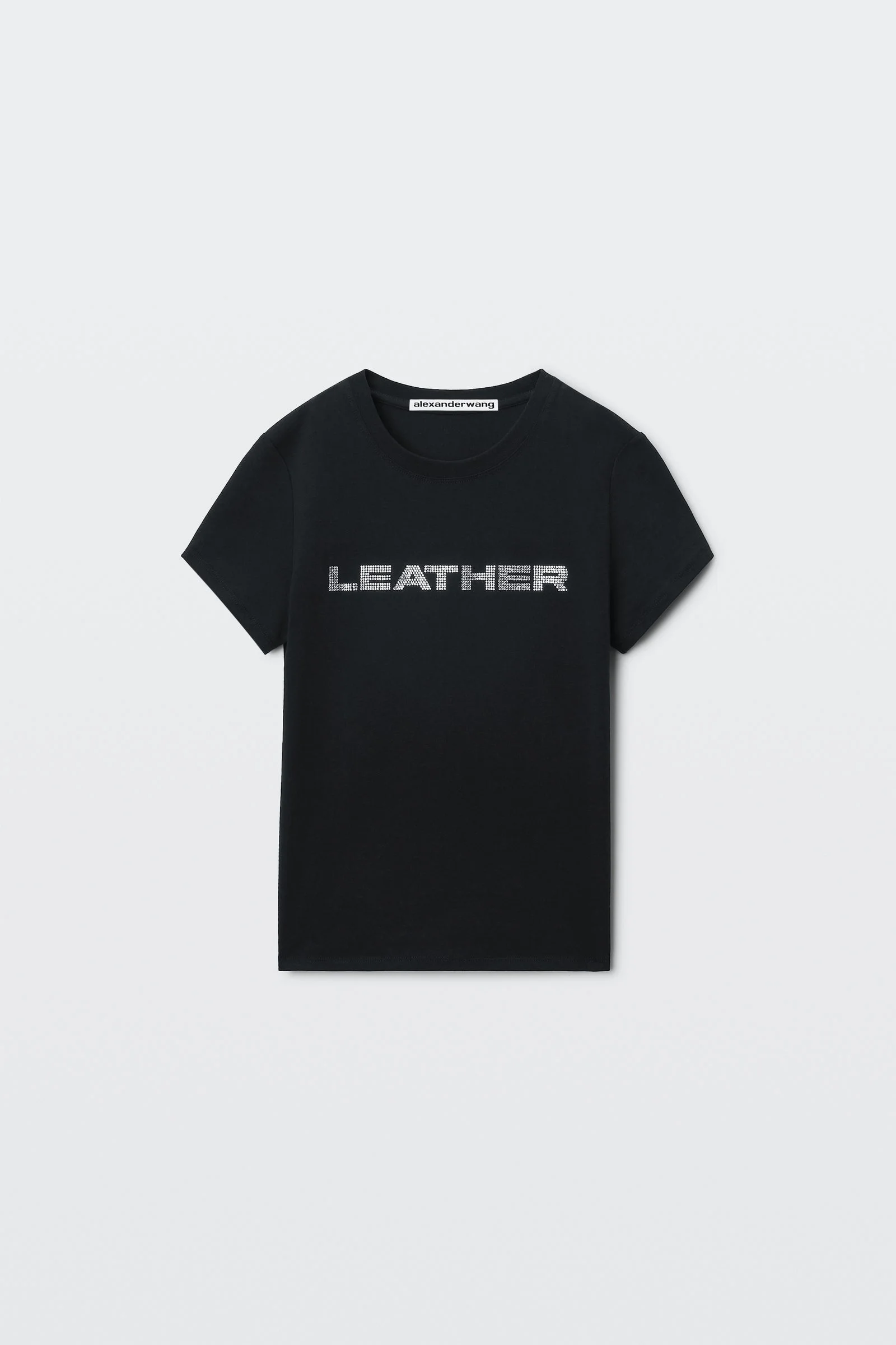 crystal hotfix graphic fitted tee - 1