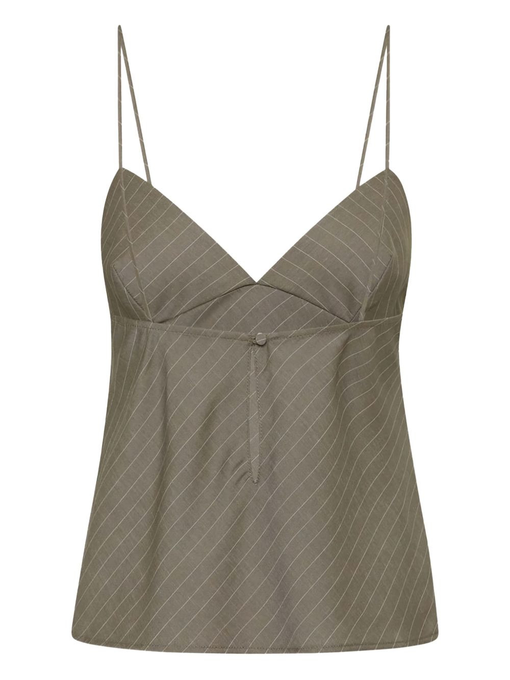 pinstripe cami top - 3