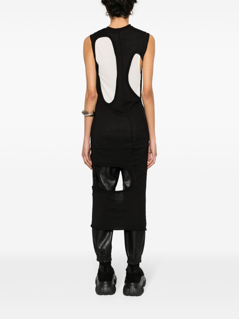 Membrane cut-out maxi dress - 4