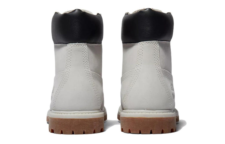 (WMNS) Timberland Premium 6 Inch Waterproof Boots 'Light Grey Nubuck' A5SS3027 - 5