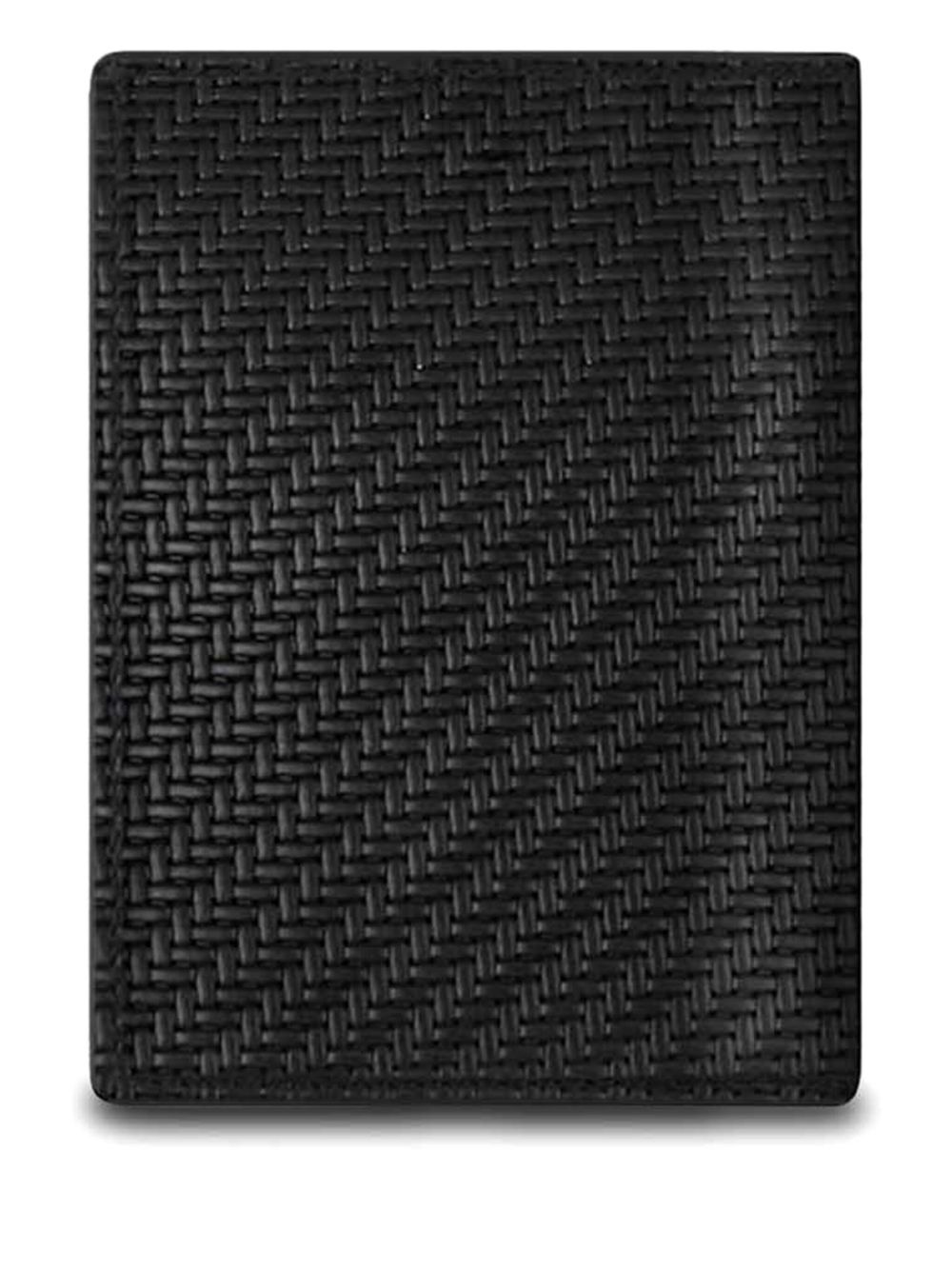 braided-leather card holder - 2