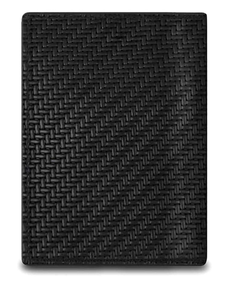 Givenchy braided-leather card holder outlook