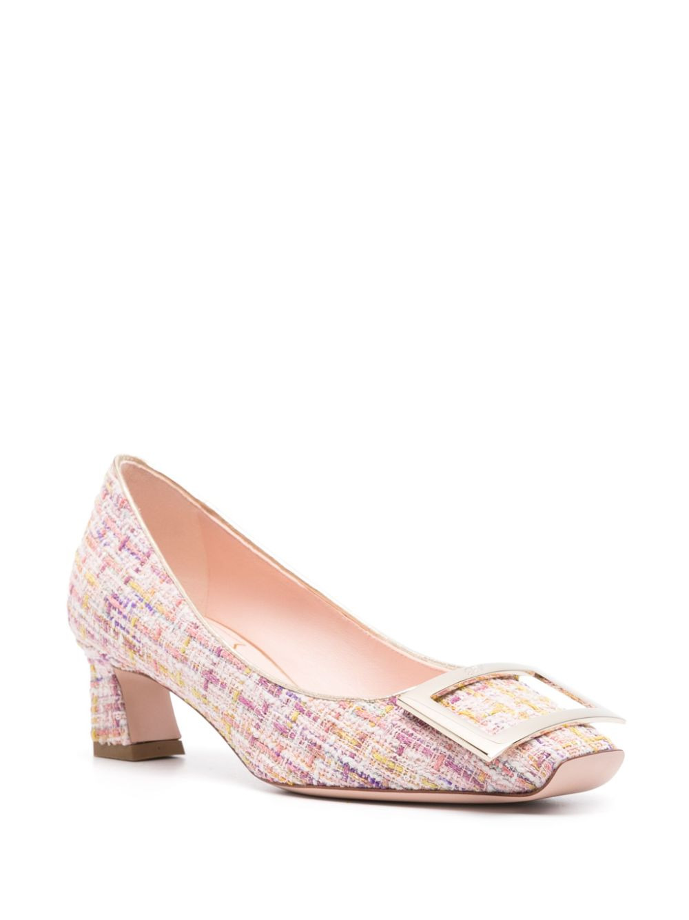 Roger Vivier Women Trompette Knitted Pumps - 3