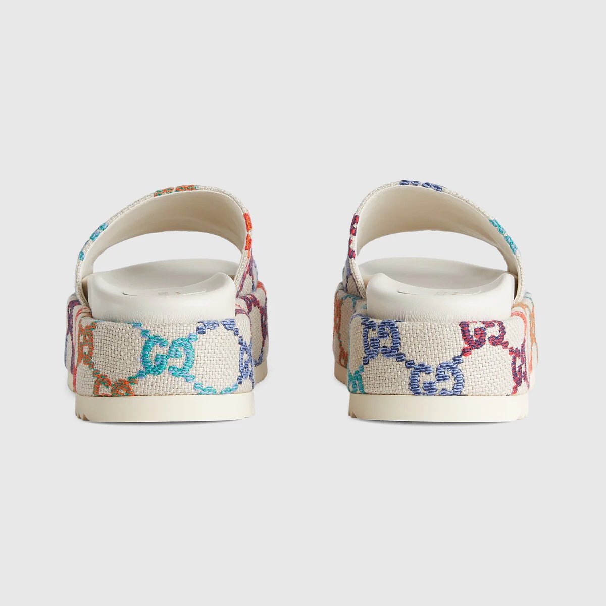 Women's platform slide sandal - 4