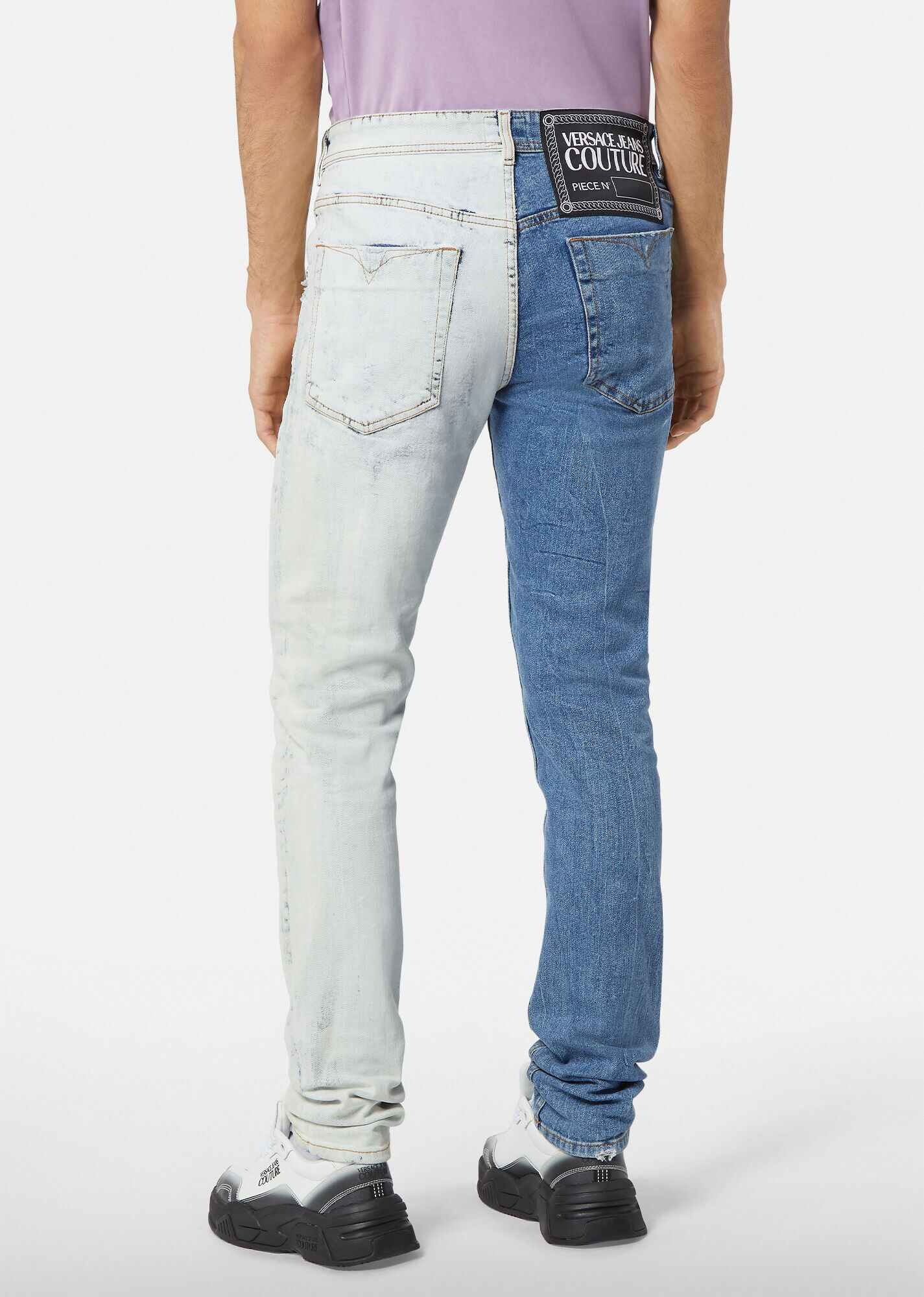 Bi-colour Jeans - 3