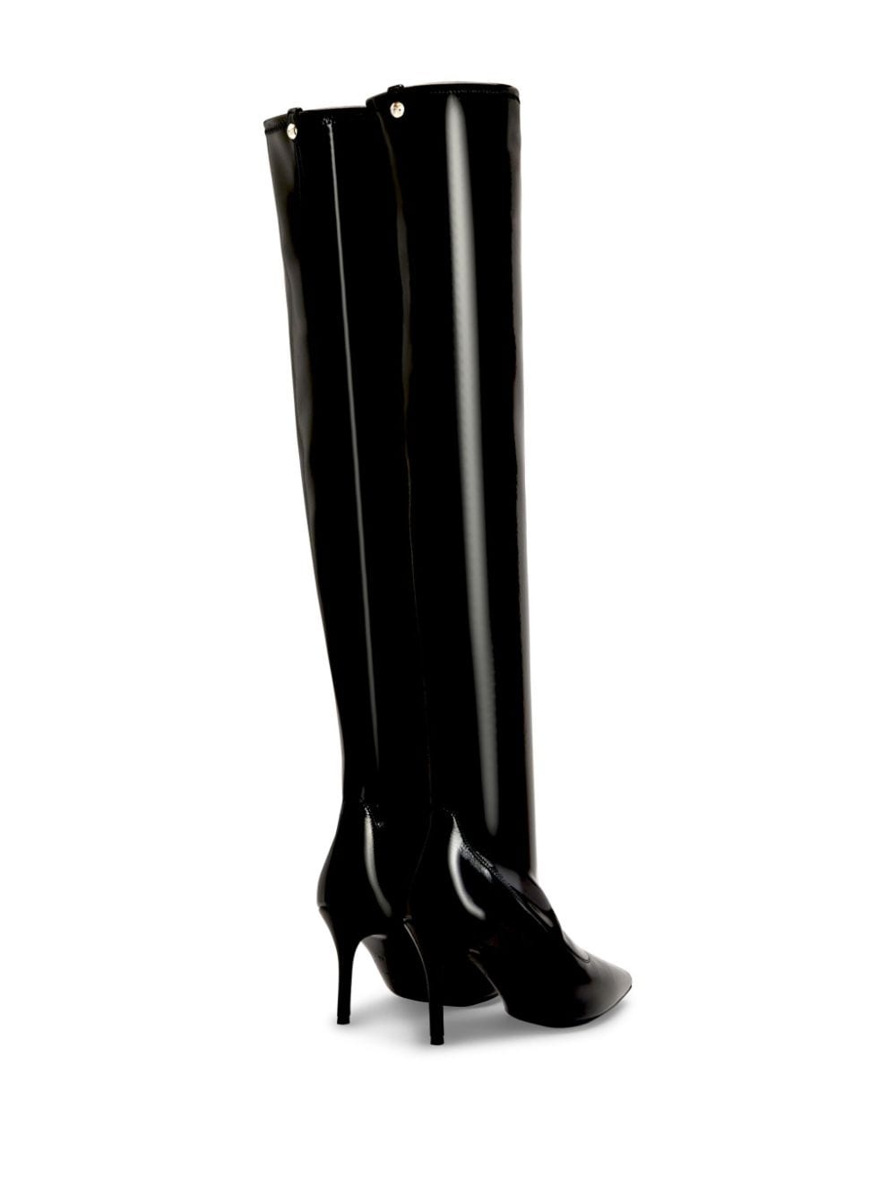 Makanzie patent-leather boots - 3