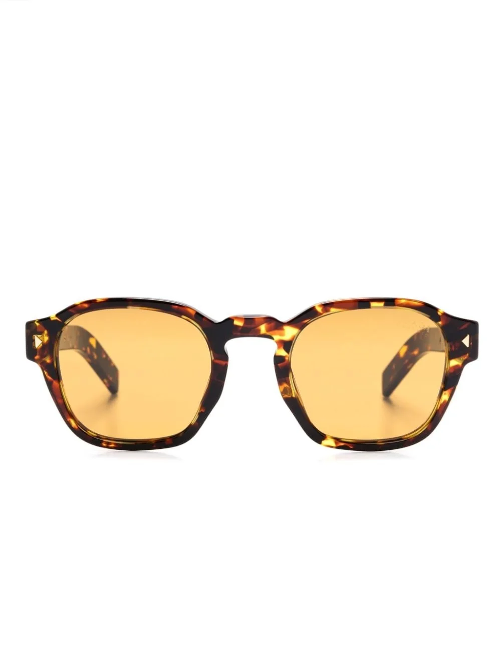 tortoiseshell-effect sunglasses - 1