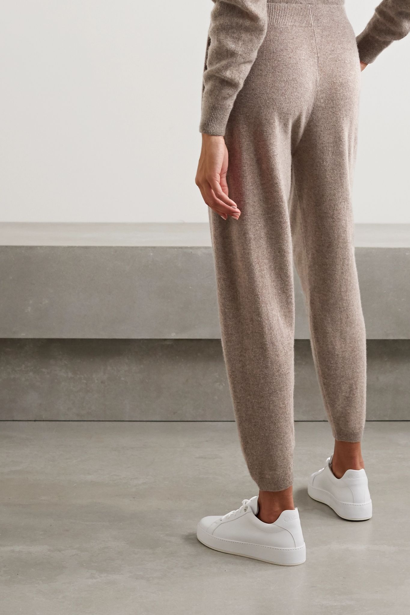 Leisure Pernice cashmere track pants - 3