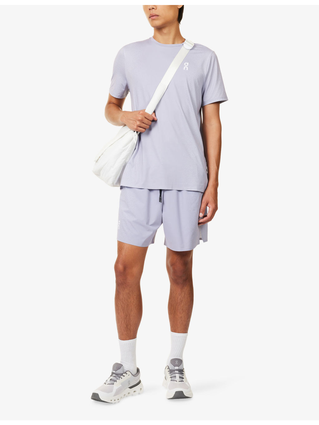Court Brand-Print Stretch-Woven T-Shirt - 2