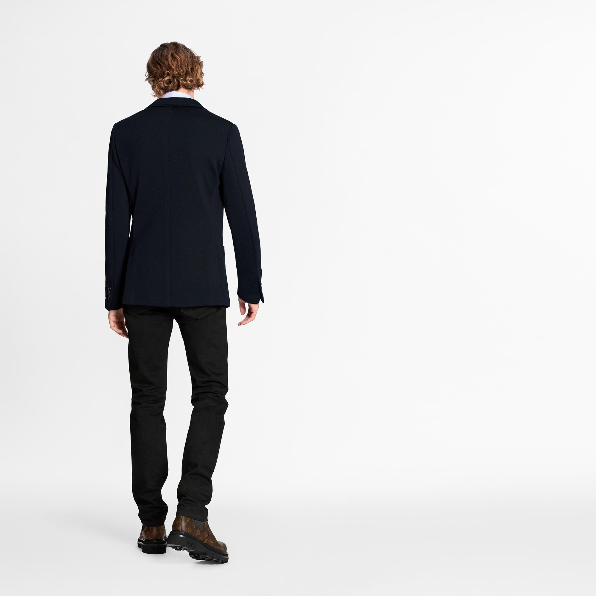 LVSE Monogram Jersey Jacket - 4