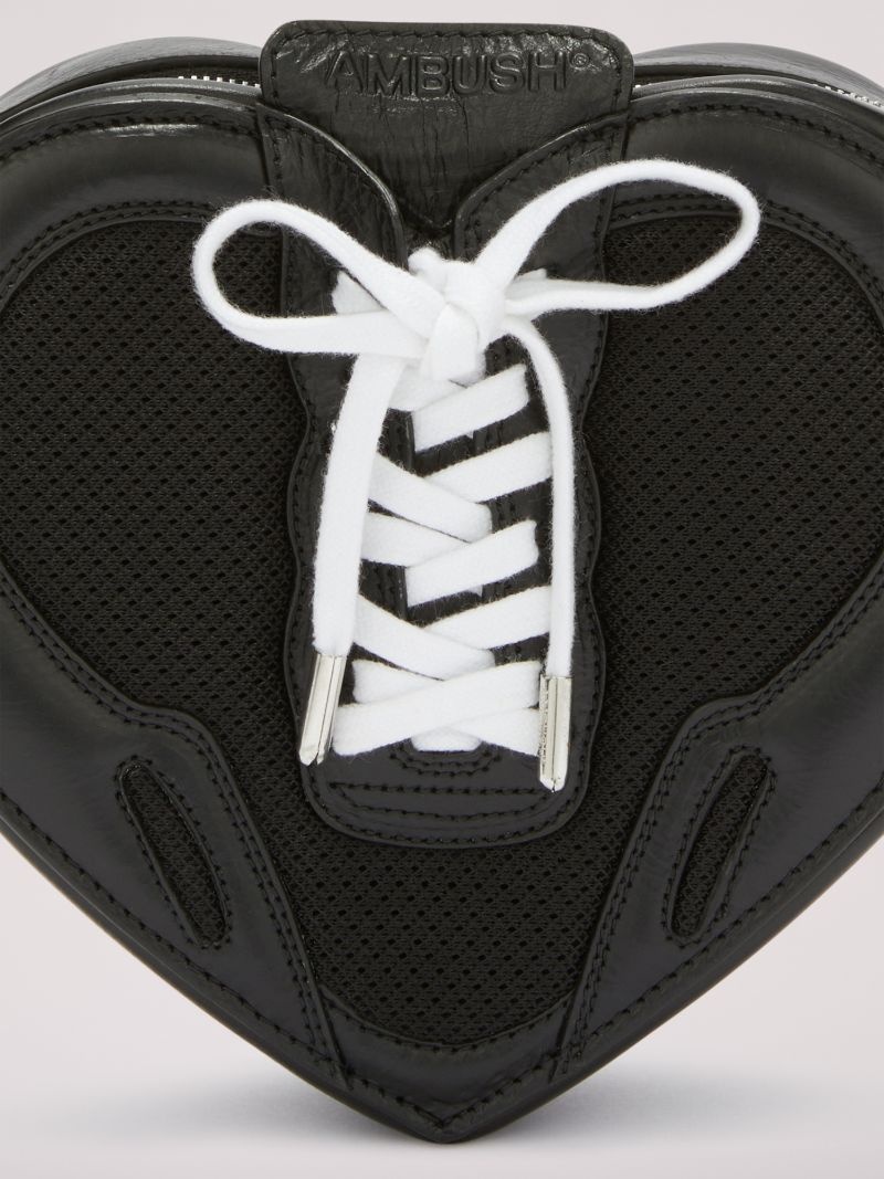 Strapped Heart Shoulder Bag - 5
