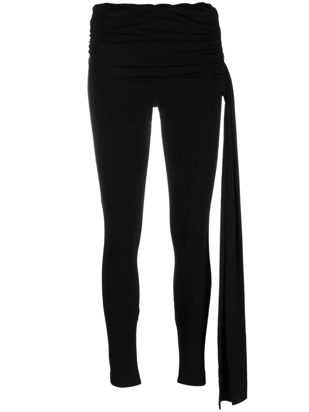 sash-detail leggings - 1