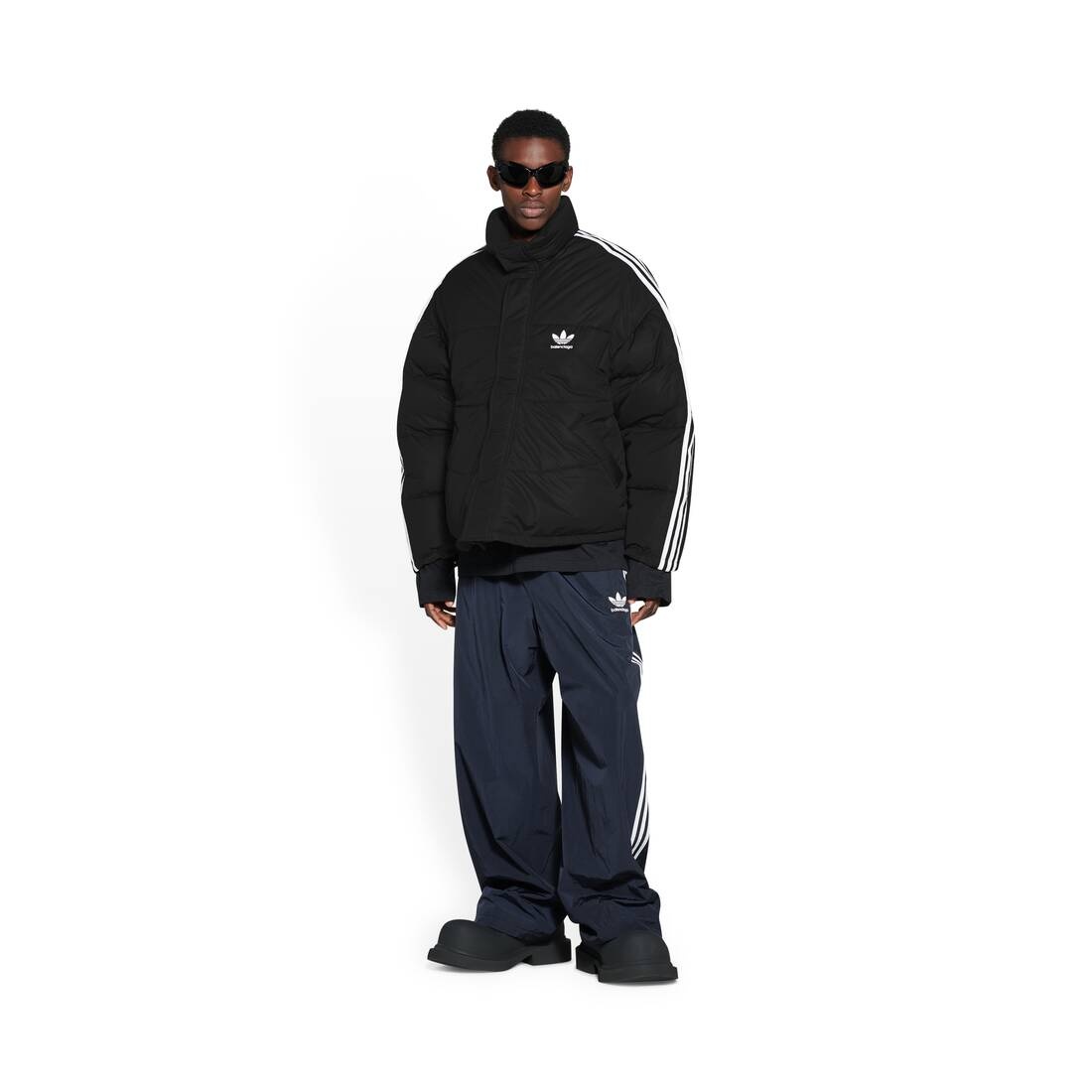 Balenciaga / Adidas Puffer Jacket in Black - 2