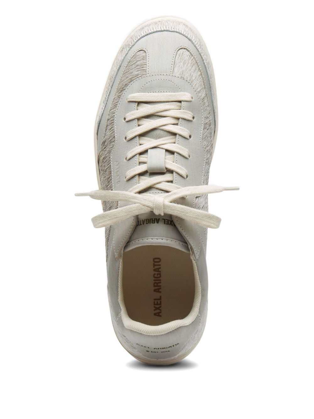 T-toe leather sneakers - 3