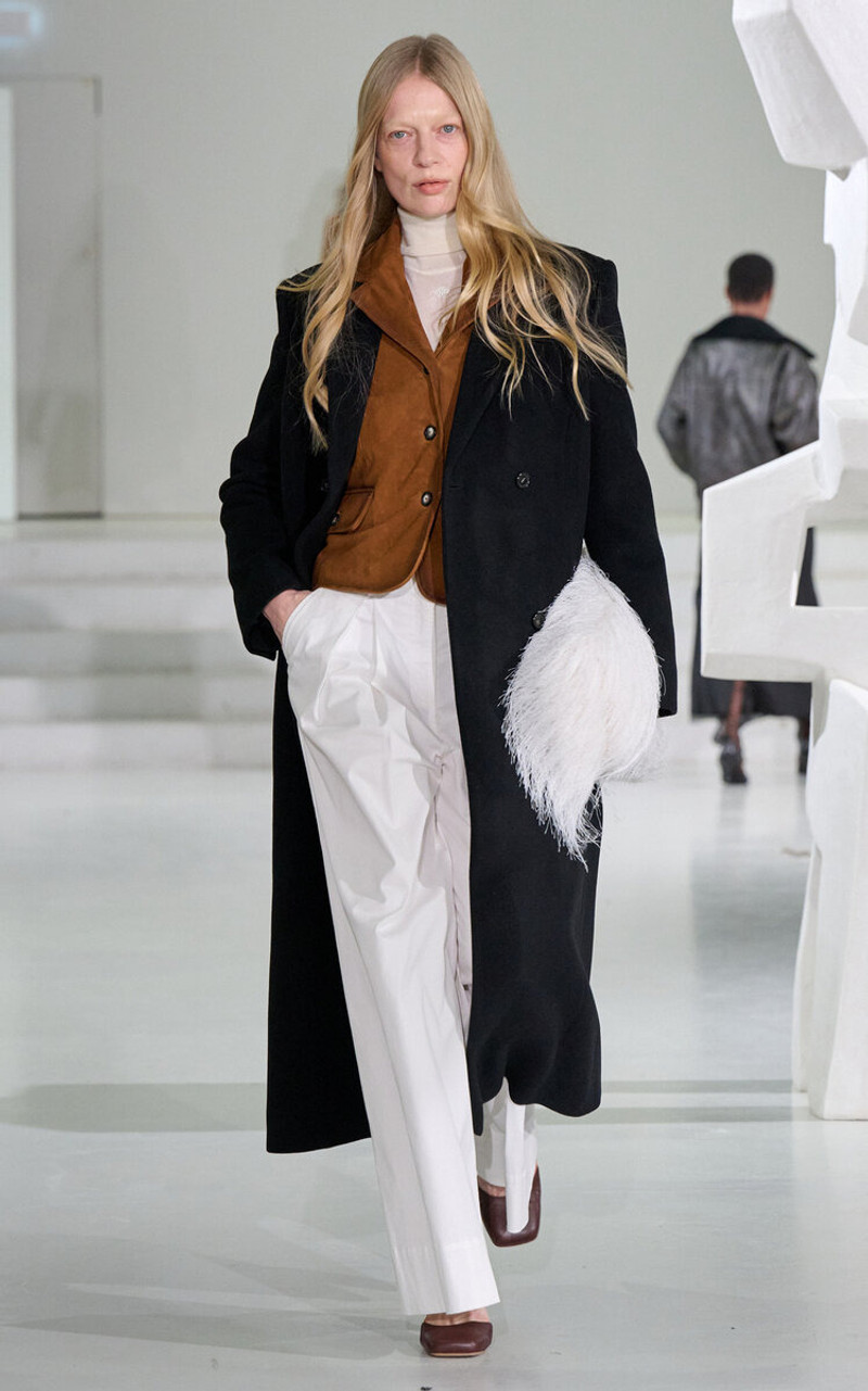 The Garment Clooney Double-Breasted Wool Coat black outlook