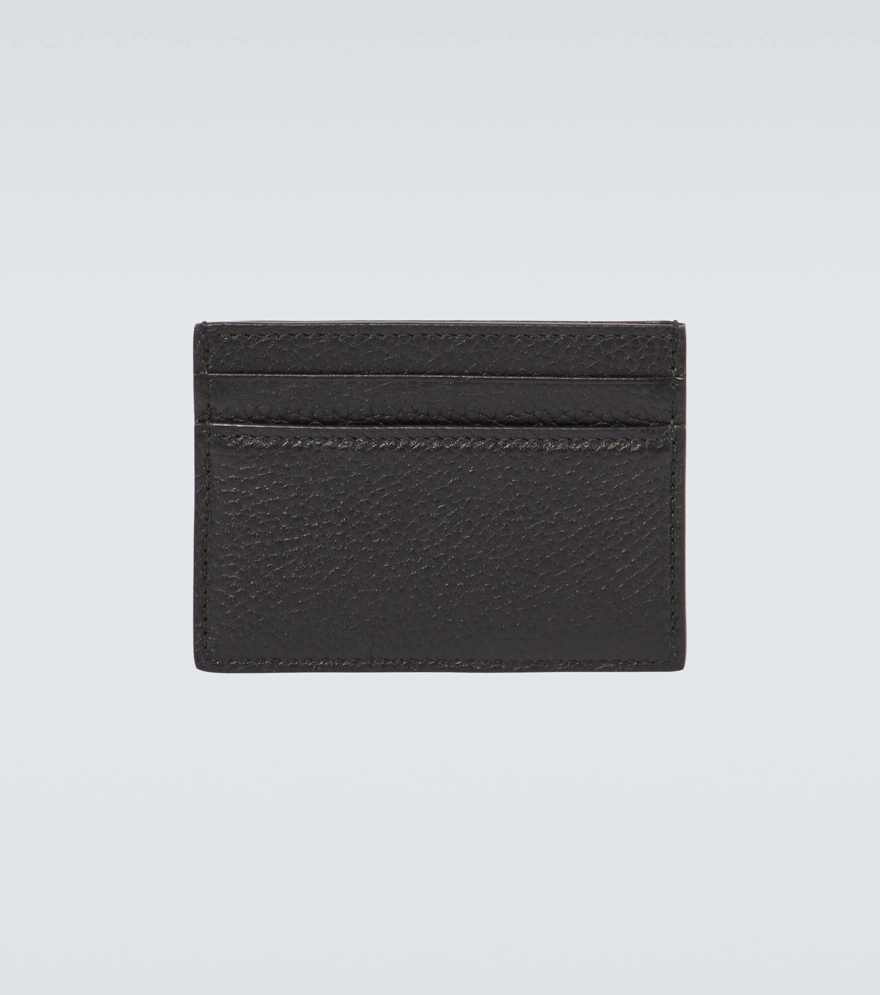 Logo leather card holder - 3