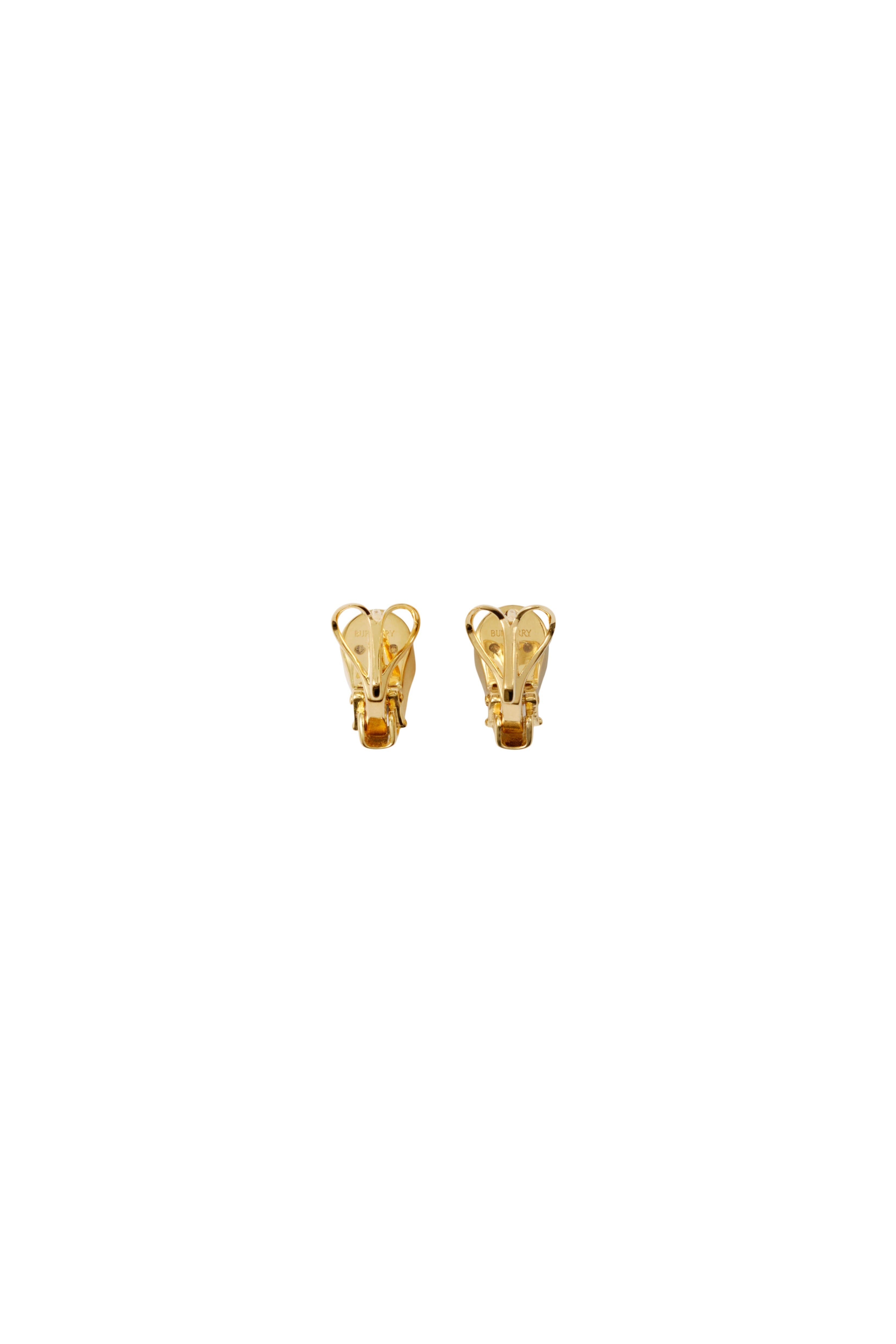 burberry Horse Hoop Earrings in Gold at Nordstrom - 2
