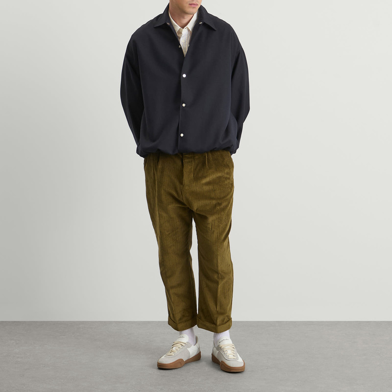 AMI Paris AMI Paris Corduroy Velvet Carrot Pants outlook