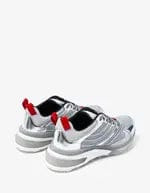Givenchy Silver Giv 1 Leather & Mesh Trainers - 5