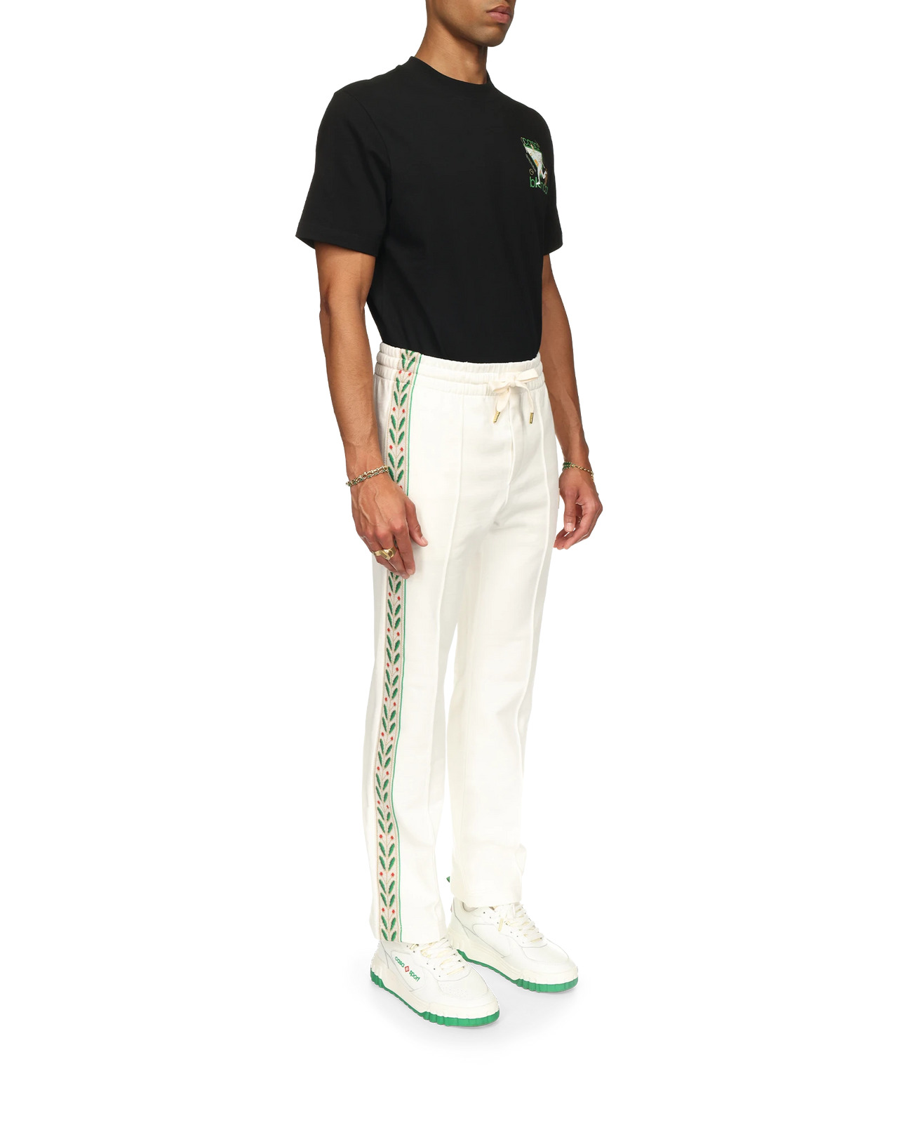 Laurel Panelled Sweatpants | Casablanca Paris - 5