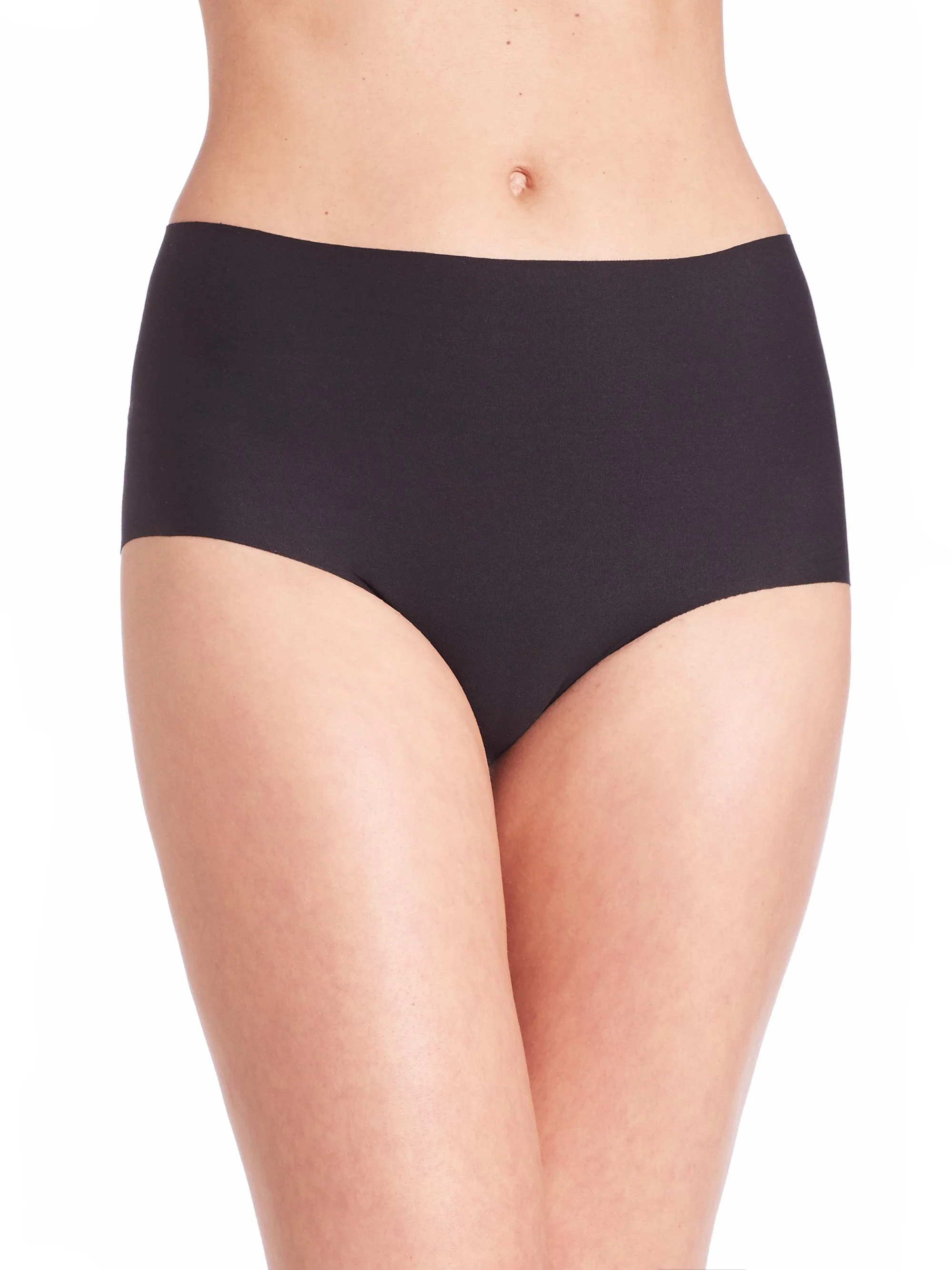 Cotton Granny Panty - Black - 1