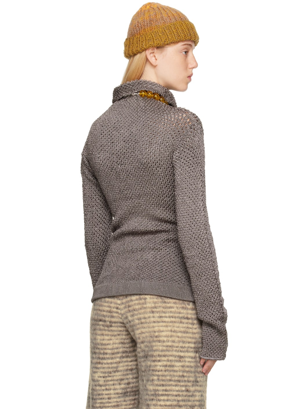 Gray Armour Sweater - 3