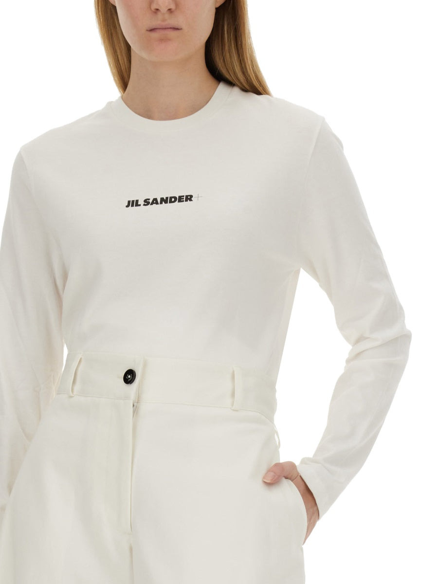 Jil Sander Women T-Shirt Con Logo - 4