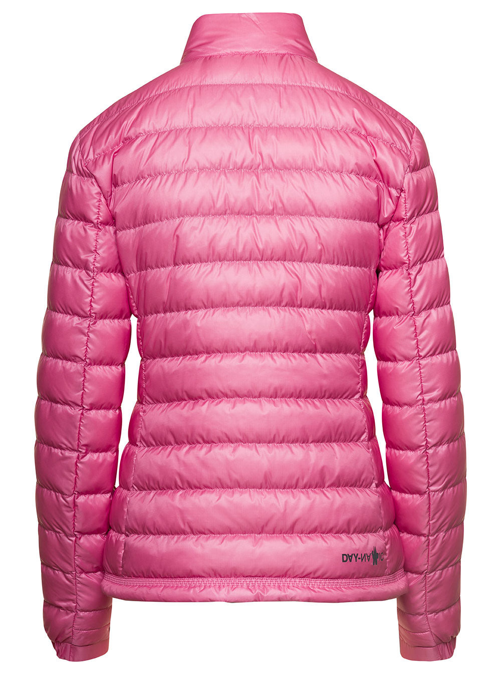 Moncler Grenoble Women 'Walibi' Pink Down Jacket With Logo Patch In Polyamide Woman - 2