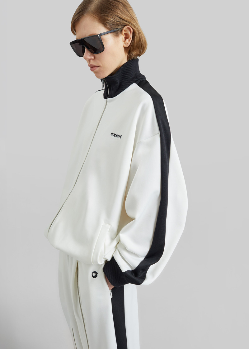 Coperni Oversized Track Jacket - White 1