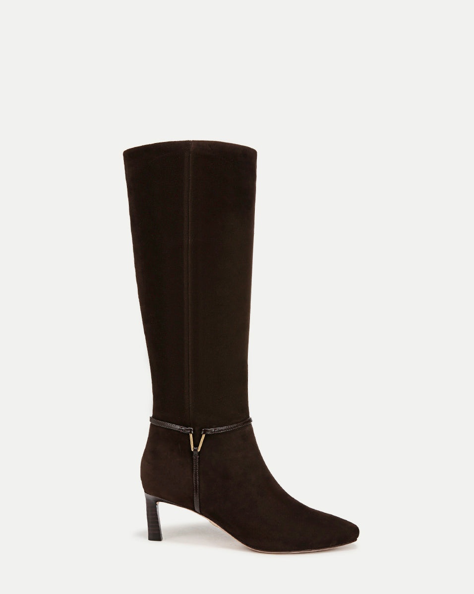 KENZIE MID-HEEL TALL BOOT - 1