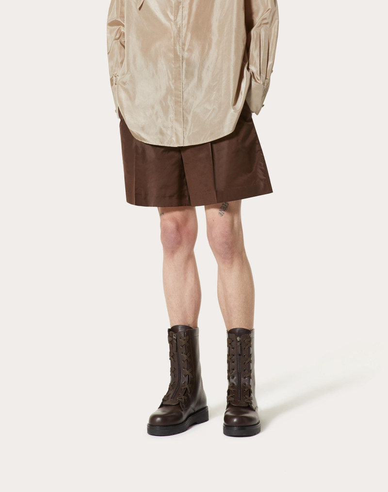 WASHED TAFFETA SHORTS 3