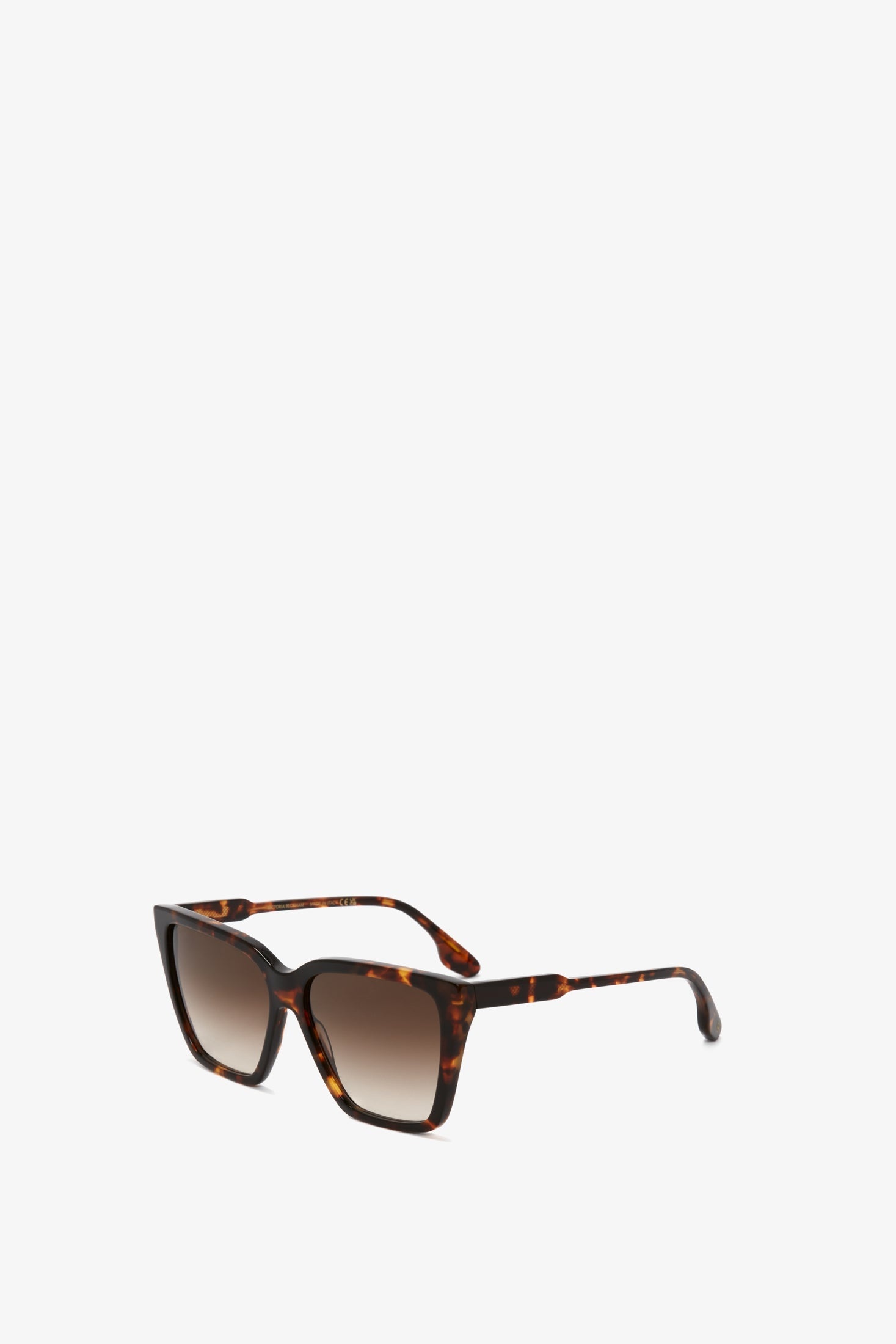 Guilloche Frame Sunglasses in Dark Havana - 2