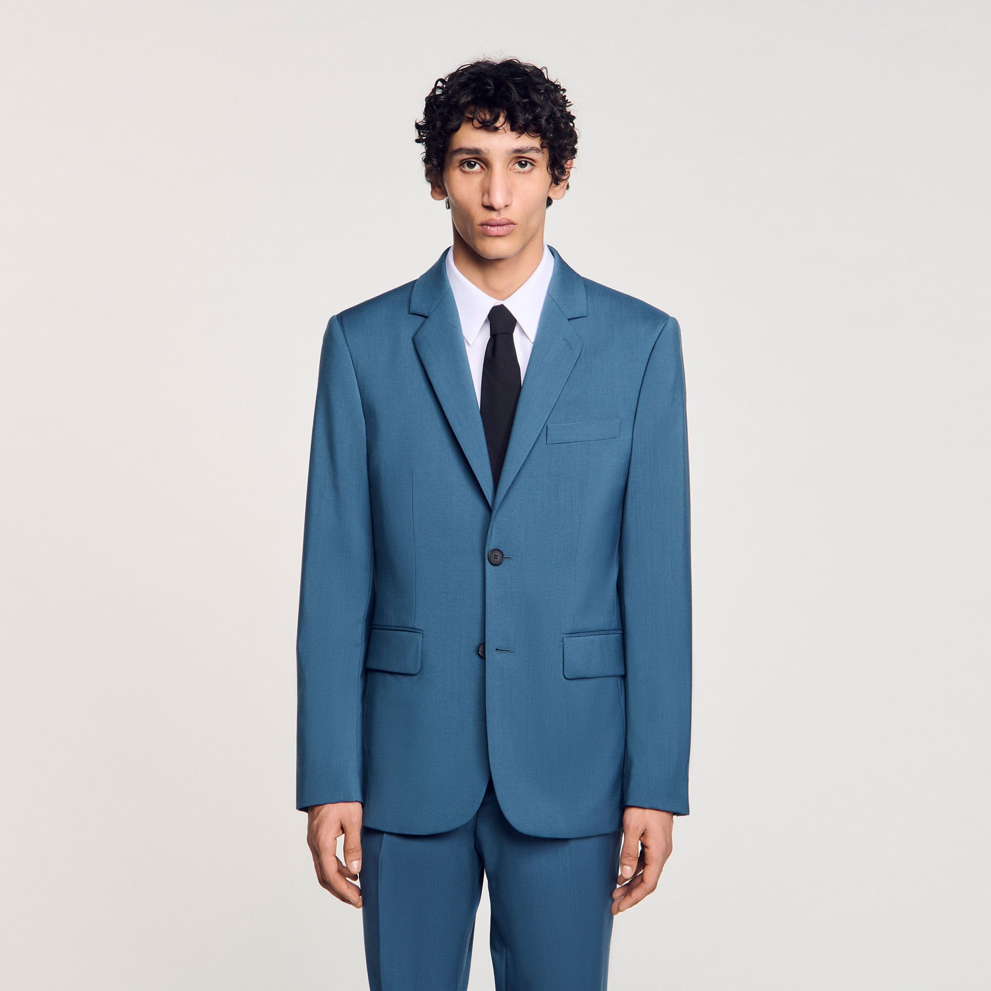 WOOL SUIT JACKET - 4