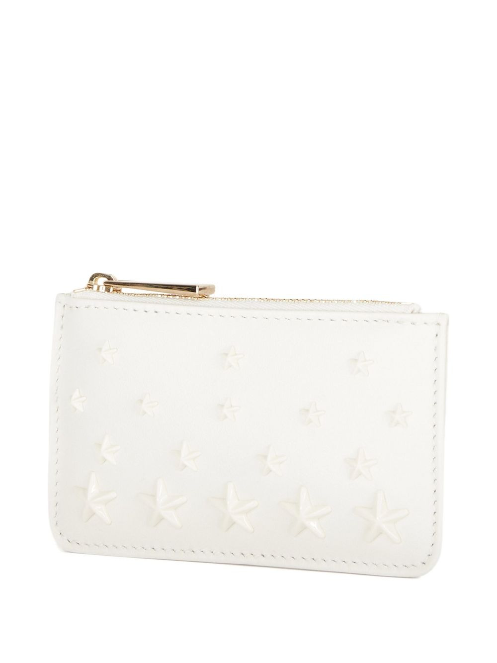 star-embellished zip-around purse - 3