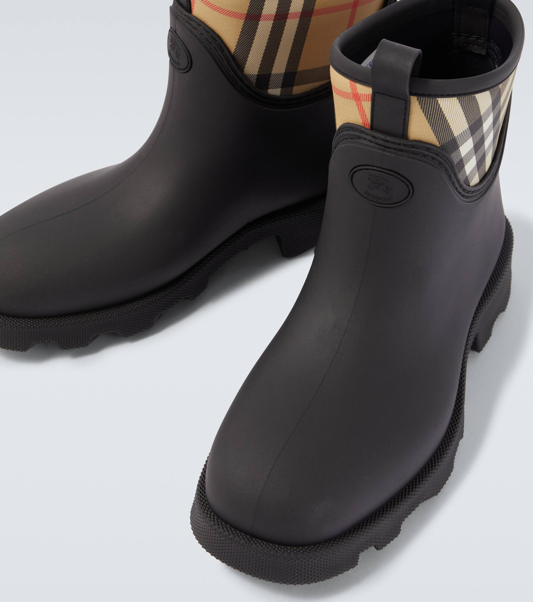 Burberry Check rain boots - 3