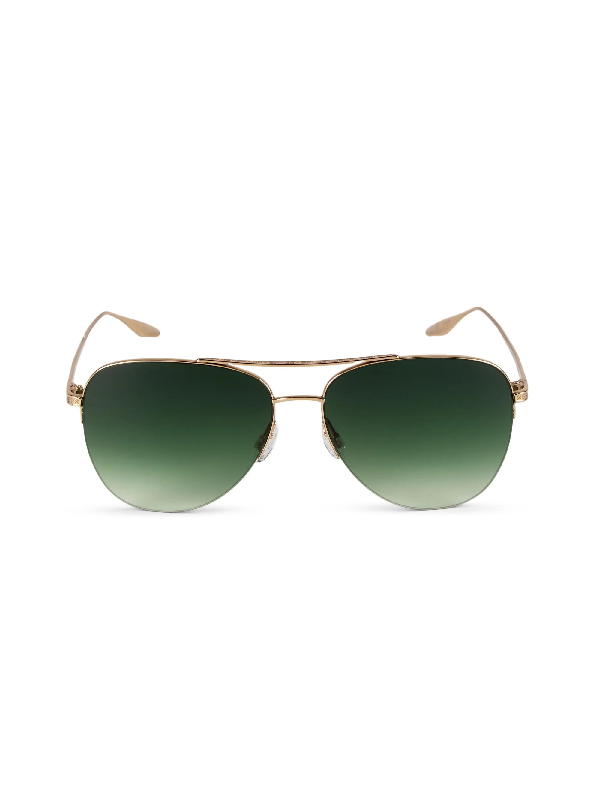 Men's Core Chevalier 57MM Aviator Sunglasses - Gold Olive - 1