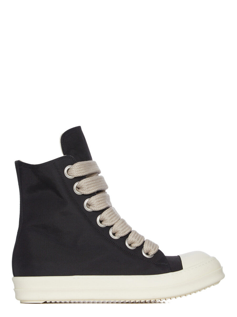 Jumbolace Nylon-Canvas High-Top Sneakers Black 1