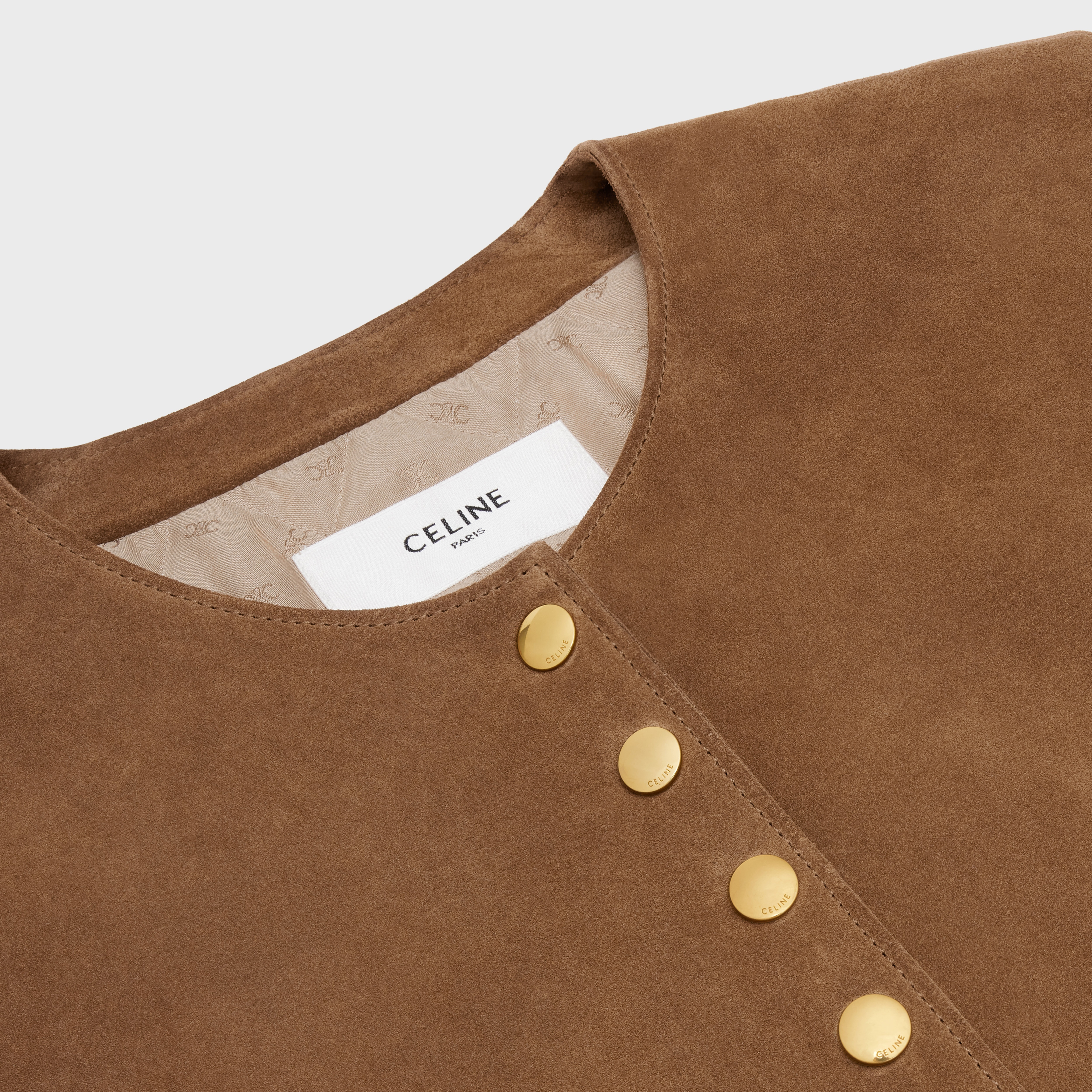 SPLIT CALFSKIN BIKER JACKET - 3