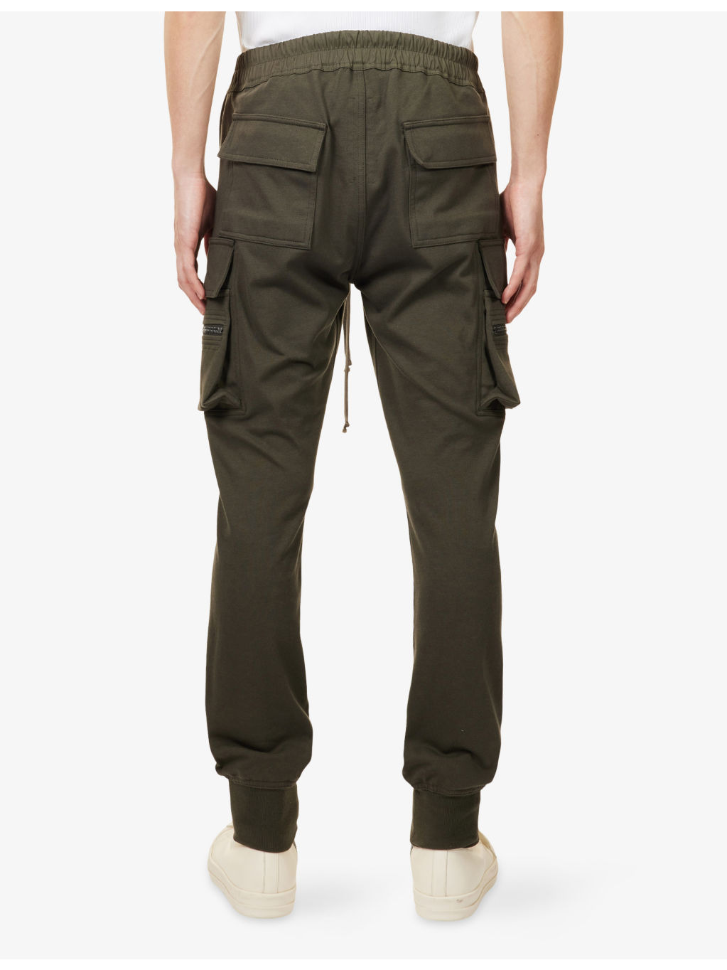 Mastodon Flap-Pocket Cotton-Jersey Cargo Trousers - 4