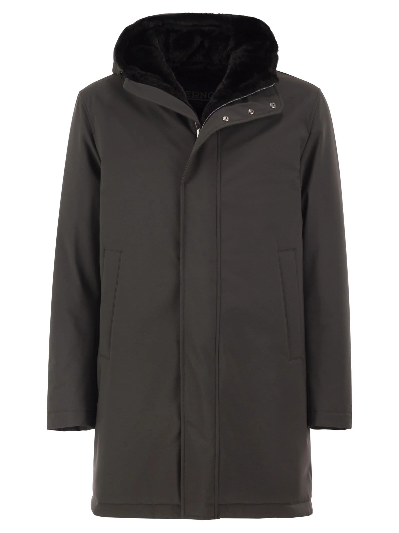 Herno Men Herno Men Technical Hooded Coat - 1