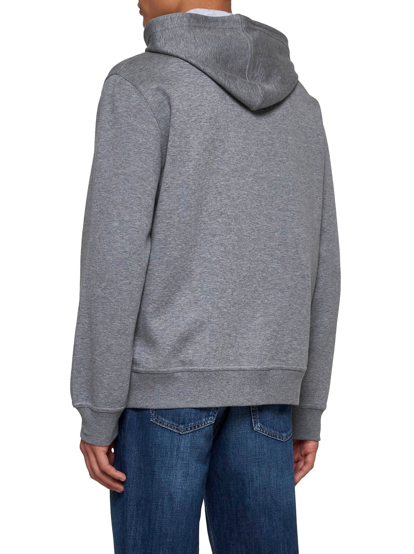 Cotton zip-up hoodie - 3