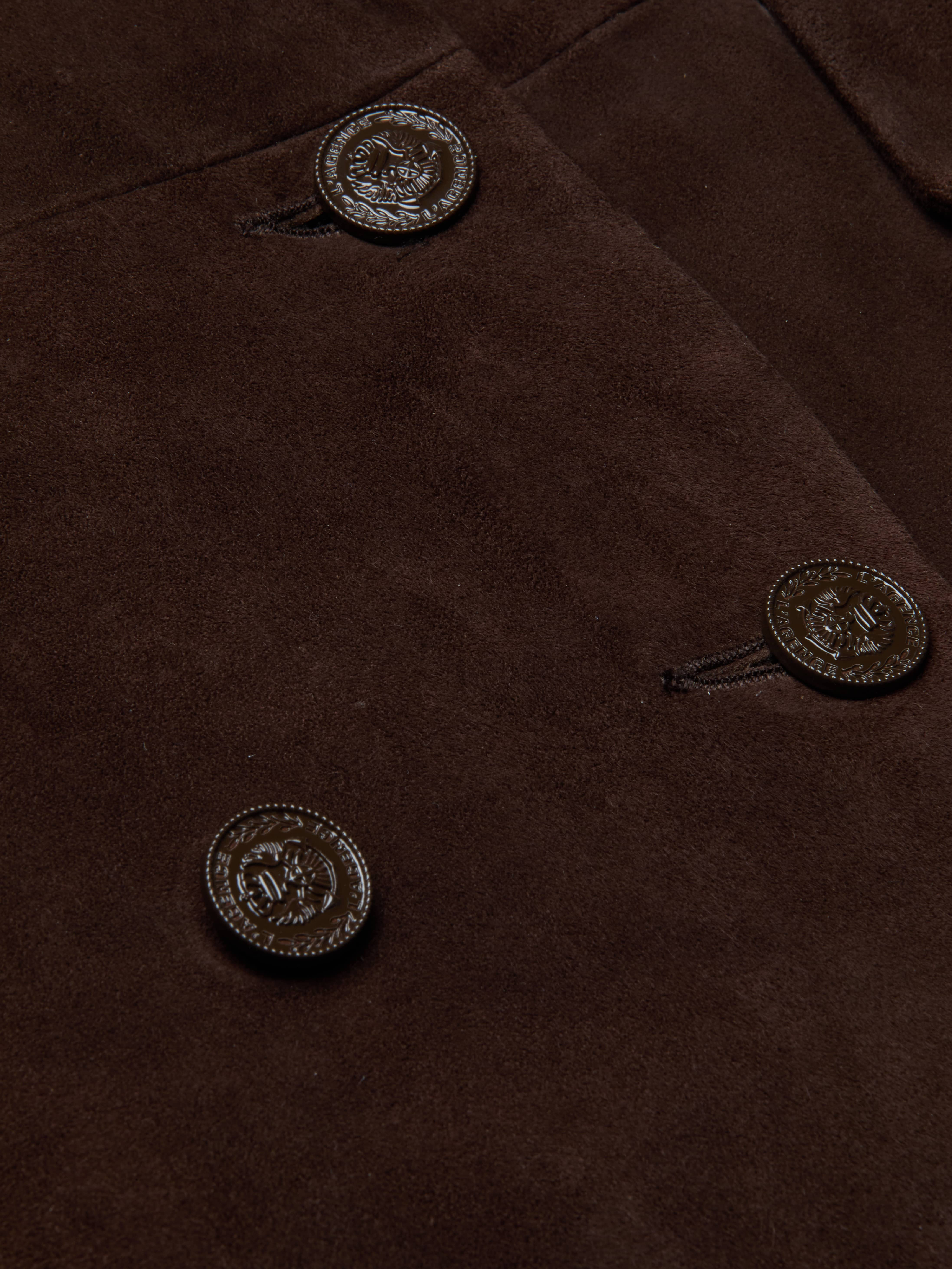 Aimee Oversized Suede Blazer - 6