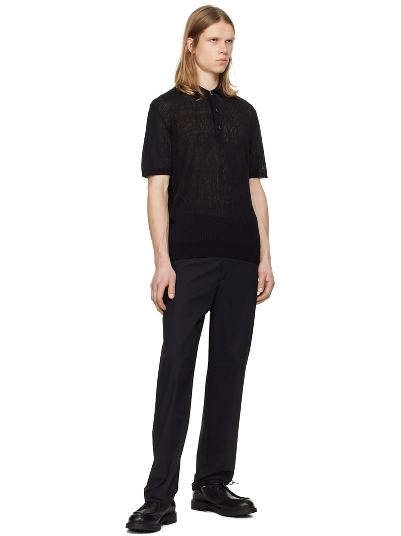 BARENA Black Canasta Vion Trousers outlook