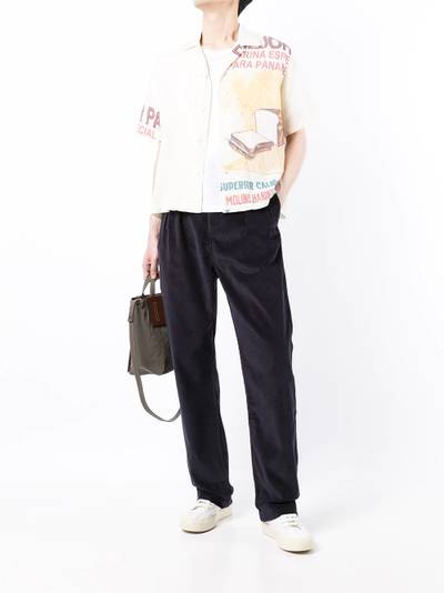 Maison Kitsuné Oly Sailor gabardine trousers outlook