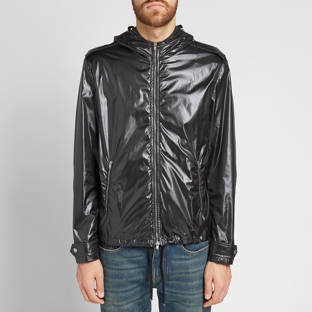 Saint Laurent Nylon Camo Lined Windrunner Jacket - 4