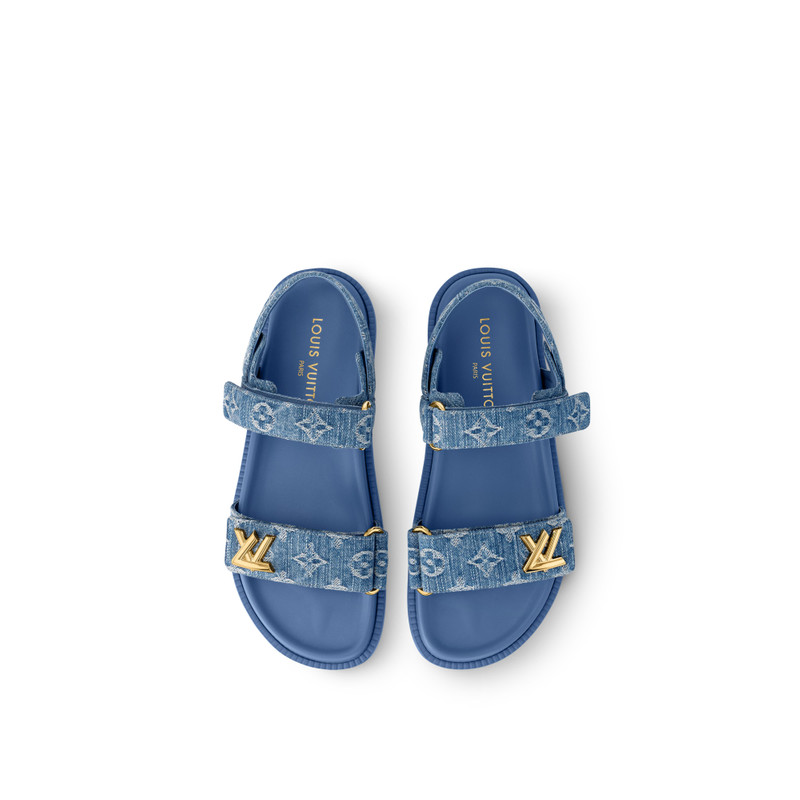 LV Sunset Flat Comfort Sandal 3