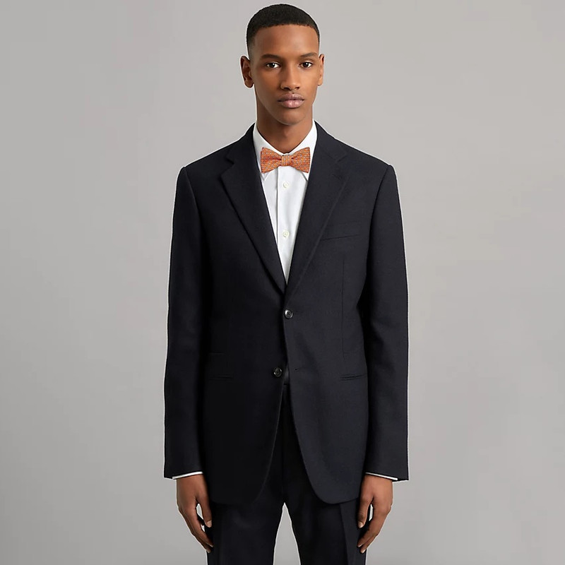 Hermès H en Relief bow tie outlook