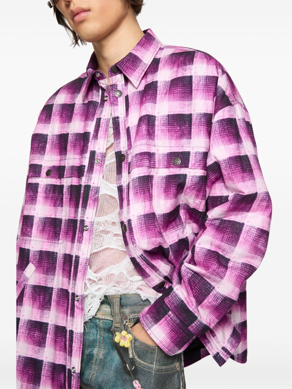 checked shirt - 6